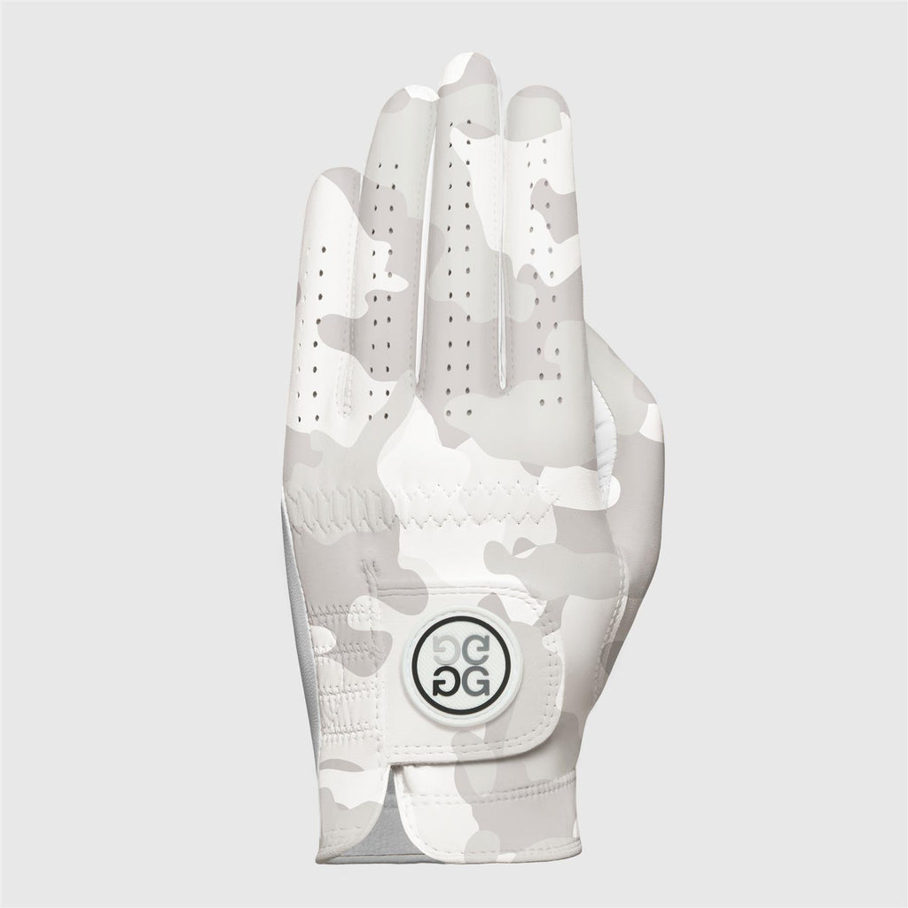 Signature Camo Left Hand Golf Glove Snow Camo